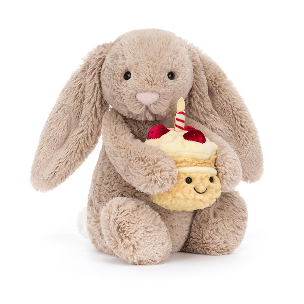 Bashful Beige Bunny ‘Birthday-