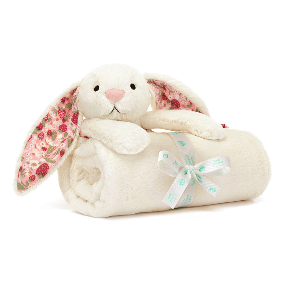 Blossom Cream Bunny ‘Berry- Blankie