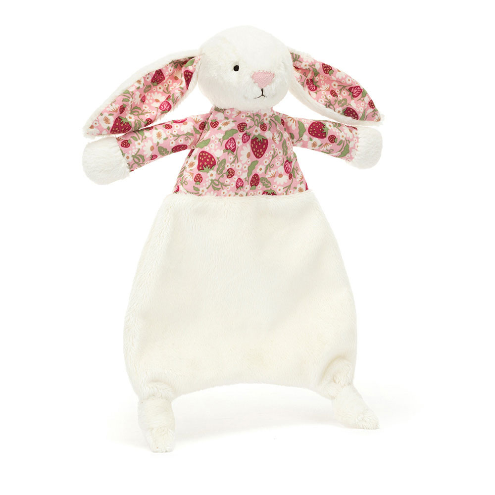 Blossom Cream Bunny ‘Berry- Comforter
